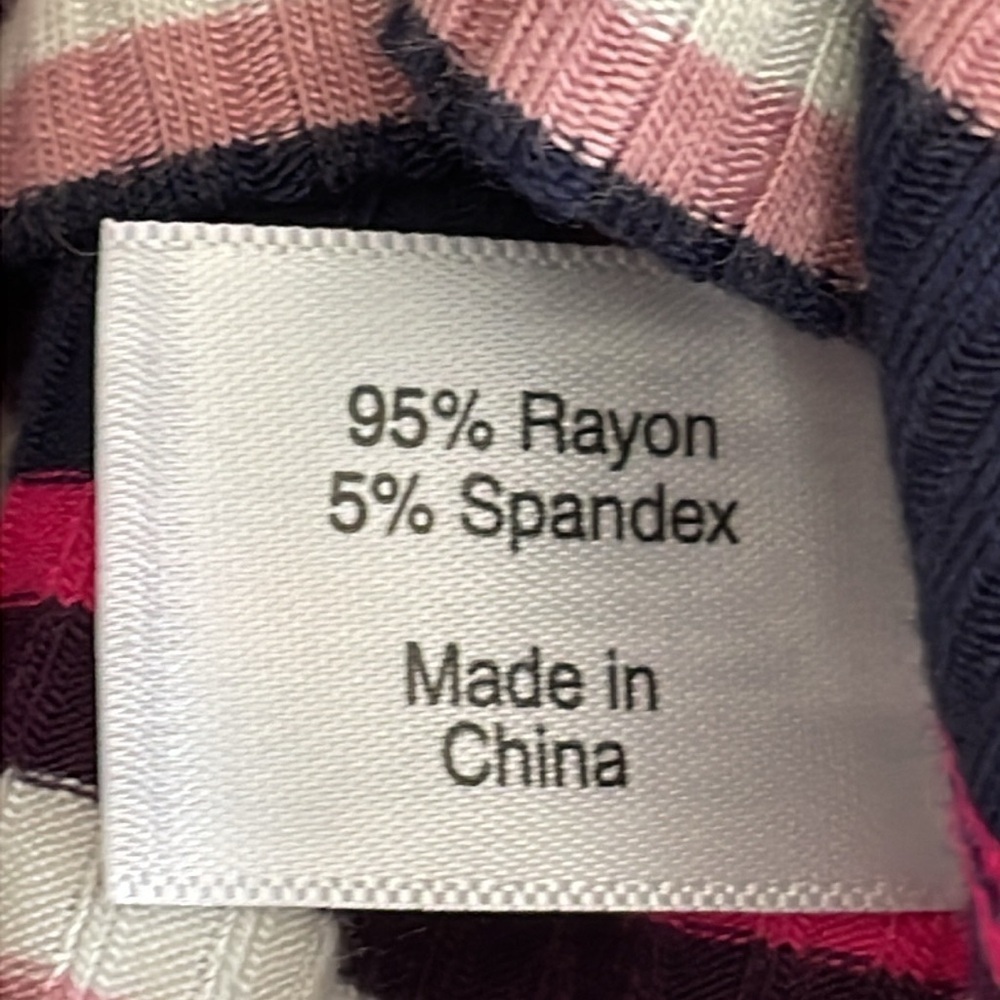 Lane Bryant Ribbed Striped Top - Picture 6 of 6